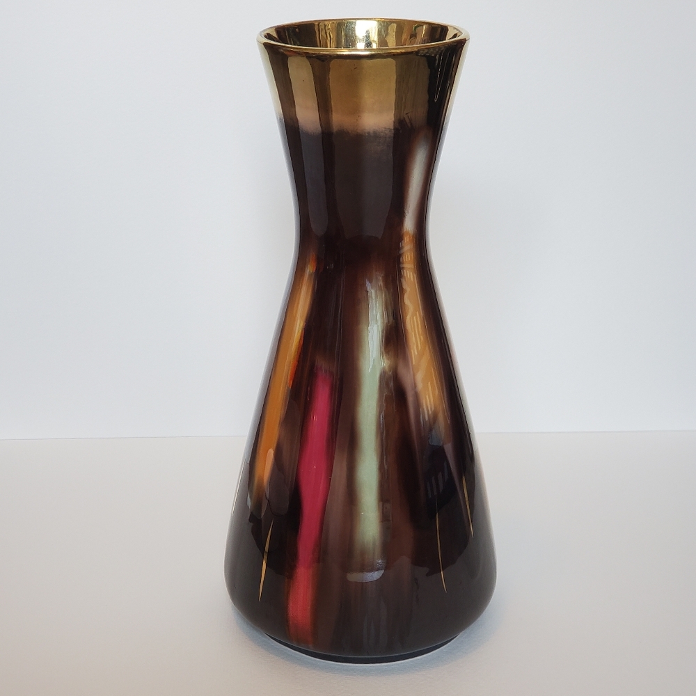 Vintage Jasba Keramik Vase MCM Ceramic West German Pottery 585 25
